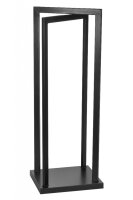 MAGNUS Brennholzregal R121 Schwarz Kaminregal Holzregal...