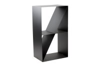 MAGNUS Brennholzregal R142 Schwarz Kaminregal Holzregal...