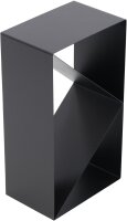 MAGNUS Brennholzregal R143 Schwarz Kaminregal Holzregal Ofenregal