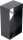 MAGNUS Brennholzregal R143 Schwarz Kaminregal Holzregal Ofenregal