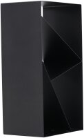 MAGNUS Brennholzregal R144 Schwarz Kaminregal Holzregal Ofenregal