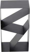 MAGNUS Brennholzregal R144 Schwarz Kaminregal Holzregal Ofenregal
