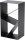 MAGNUS Brennholzregal R144 Schwarz Kaminregal Holzregal Ofenregal