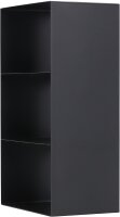 MAGNUS Brennholzregal R147 Schwarz Kaminregal Holzregal Ofenregal