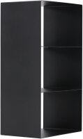 MAGNUS Brennholzregal R147 Schwarz Kaminregal Holzregal Ofenregal