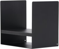 MAGNUS Brennholzregal R149 Schwarz Kaminregal Holzregal...