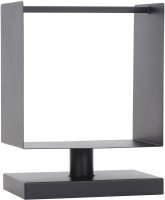 MAGNUS Brennholzregal R134 Schwarz Kaminregal Holzregal Ofenregal