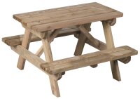 FOREST STYLE Picknicktisch Holztisch Spieltisch...