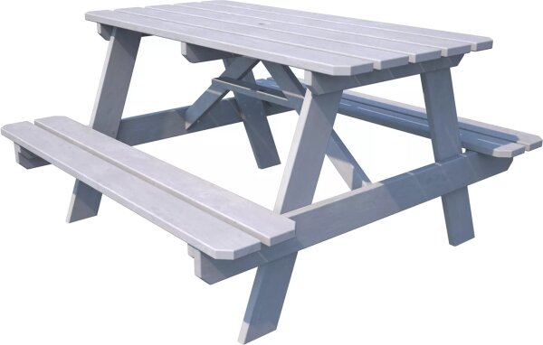 SOULET Picknicktisch lasiert Holztisch Spieltisch Kiefernholz Gartentisch