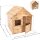 SOULET Spielhaus Marina Gartenhütte Holzhaus Kinderspielhaus Outdoor für 3Kinder