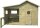 SOULET Spielhaus Hacienda mit Anbau Gartenhütte Holzhaus Outdoor Kinderspielhaus