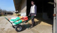 HAEMMERLIN Zweirad Schubkarre Agrarkarre Futterkarre Stallkarre Hofkarre 2-Rad
