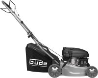 GÜDE Rasenmäher Benzin Antrieb Eco Wheeler 415 R 3in1 grau 145ccm 3PS *2.WAHL*