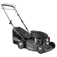 GÜDE Rasenmäher Benzin mit Antrieb Radantrieb Eco Wheeler 415 R 3in1 145ccm 42cm
