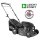 GÜDE Rasenmäher Benzin mit Antrieb Radantrieb Eco Wheeler 415 R 3in1 145ccm 42cm