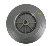 SIRL Ersatzrad Reifen für Betonmischer 250 x 60 mm passend für BP, PRO, ECOPRIME