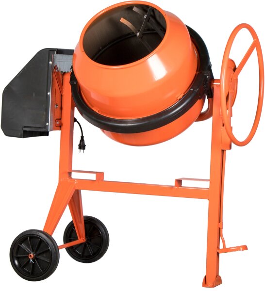 SIRL Pro145TD Profi Betonmischer 230V Betonmischmaschine Zementmischer 850W 130l