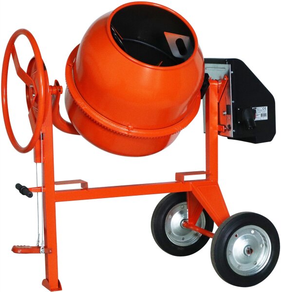 SIRL Profi Betonmischer Mörtelmischer Zementmischer PRO170TC 170L 950W Gusskranz