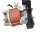SIRL Ersatzteil Elektromotor einphasig 950 W 230 V RPM 2800 für Betonmischer