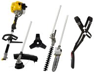 TEXAS Gartenpflegeset BCU33M 4in1 Benzin Hochentaster...