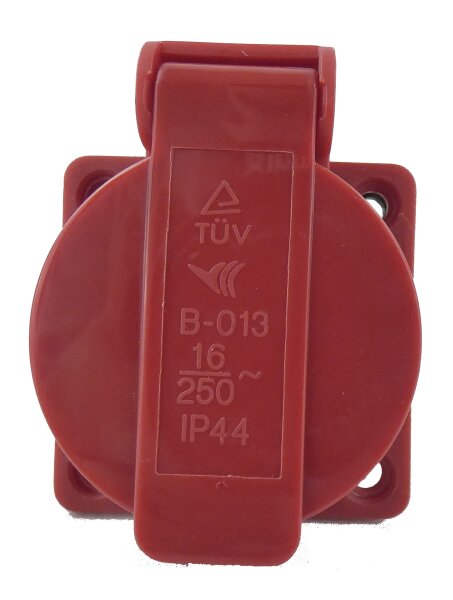 MATRIX Ersatzteil Anbau-Steckdose Schutzkontaktsteckdose IP 44 16A 250 V