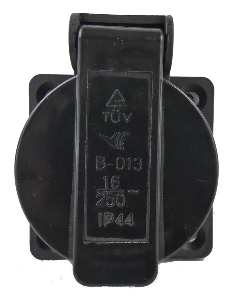 MATRIX Ersatzteil Anbau-Steckdose Schutzkontaktsteckdose B-013 16 A 250 V IP 44
