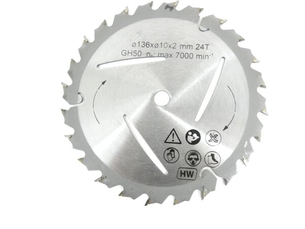 MATRIX Sägeblatt 136 x 10 x 2 mm 24 Zähne Ersatzsägeblatt