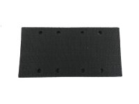 MATRIX Schleifplatte mit Klettaufnahme 187 x 90 mm für Multischleifer