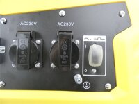 MATRIX Ersatzteil Bedienfeld für Stanley Stromerzeuger Generator SG 3100 Basic