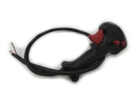 MATRIX Ersatzteil Griff mit Gastaste für Motorsense Rasentrimmer BMS 1400-2