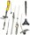 TEXAS Gartenpflegeset 230V elektro Rasentrimmer Hochentaster Smart Combi 100 5:1