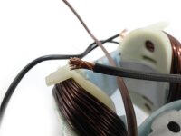 MATRIX Ersatzteil Stator für Elektro Kettensäge Motorsäge EK 2200-40-3