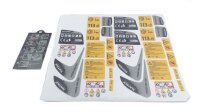 MATRIX Ersatzteil Brandlabels für Benzin...