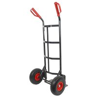 HBH® Sackkarre 200kg Pu-Rad TK200PU01 schwarz Transportkarre Vollgummireifen