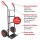 HBH® Sackkarre 200kg Pu-Rad TK200PU01 schwarz Transportkarre Vollgummireifen