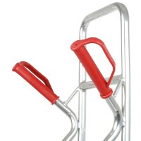 HBH® Sackkarre Alu 200kg Luftreifen TK200ALU04 Aluminium Transportkarre Luftrad