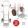 HBH® Sackkarre Alu 200kg Luftreifen TK200ALU04 Aluminium Transportkarre Luftrad