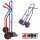 HBH® Sackkarre 200kg Luftreifen TK200LU04, hoher Ramen, blau, Transportkarre