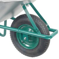 HBH® Schubkarre 85l leicht & handlich ideale Gartenschubkarre grün Luftrad