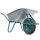 HBH® Schubkarre 85l leicht & handlich ideale Gartenschubkarre grün Luftrad