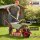 HBH® Schubkarre 85 Liter Garten Farbe rot Profi Gartenschubkarre Luftrad 160kg