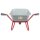 HBH® Schubkarre 85 Liter Garten Farbe rot Profi Gartenschubkarre Luftrad 160kg