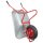 HBH® Schubkarre 85 Liter Garten Farbe rot Profi Gartenschubkarre Luftrad 160kg