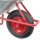 HBH® Schubkarre 85 Liter Garten Farbe rot Profi Gartenschubkarre Luftrad 160kg