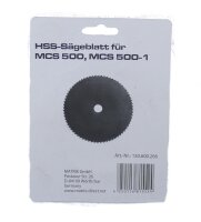 MATRIX Sägeblatt für Mini Handkreissäge Kreissäge MCS 500 MCS 500-1