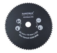 MATRIX 5x Sägeblatt für Mini Handkreissäge...