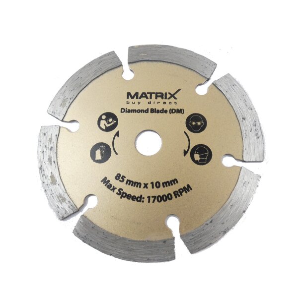 MATRIX Diamant Sägeblatt für Mini Handkreissäge MCS 500 MCS 500-1 MCS 500-2
