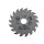 MATRIX TCT Sägeblatt 54mm 5er Set für Mini Handkreissäge MCS 400 PW | 10 Zähne