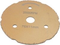 MATRIX Trennscheibe 1 Stück für Multi Trennschneider Trennschleifer MC 260