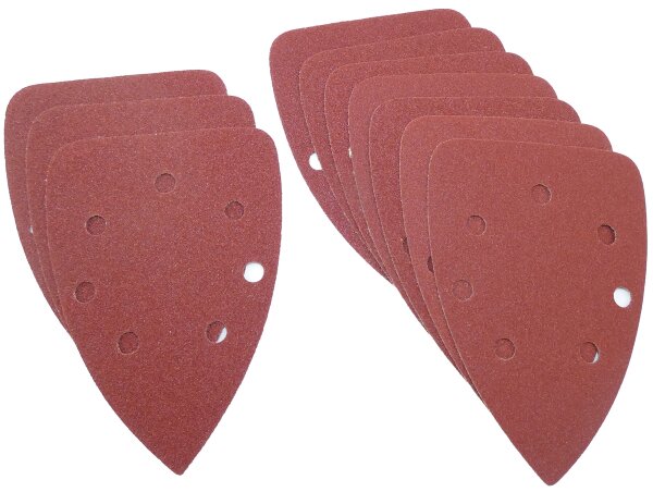 MATRIX Schleifpapier Set f Multischleifer ADS 7,2V Schleifdreieck Schleifblätter